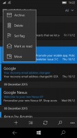 Outlook Mail - Microsoft Lumia 550 review