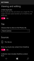 The photos app - Microsoft Lumia 550 review