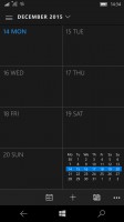 Calendar week view - Microsoft Lumia 550 review