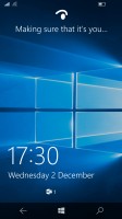Microsoft Lumia 950 review: Windows Hello in action