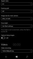 Microsoft Lumia 950 review: Settings