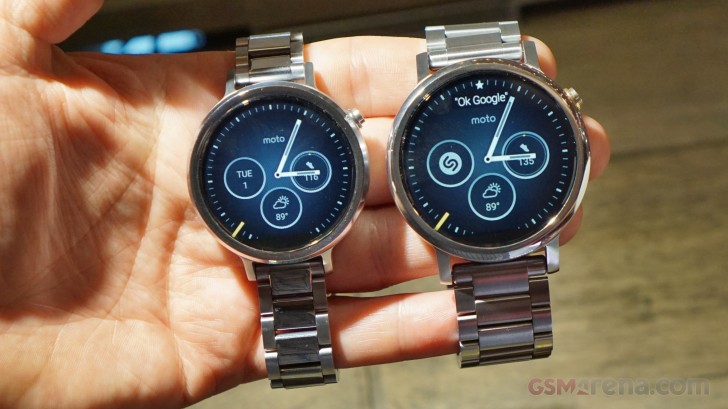 Super goed Parelachtig Nadruk Moto 360 hands-on: Motorola at IFA 2015 - GSMArena.com tests