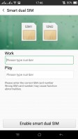 Dual-SIM settings - Oppo R7s review