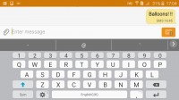 Samsung Galaxy J2 review: The Samsung keyboard