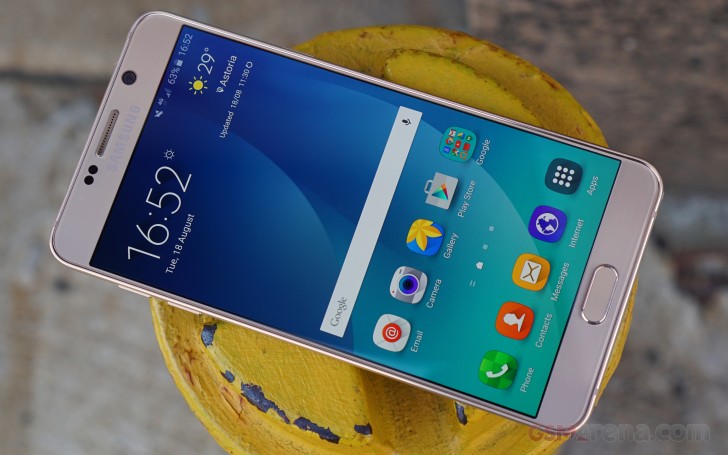Samsung Galaxy Note5 time-saver review