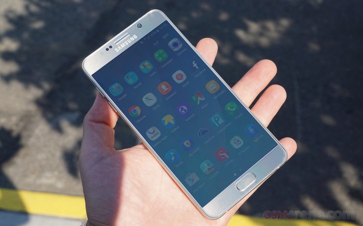 samsung galaxy note 5 silver