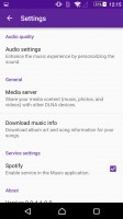 Sony Xperia Z5 Premium review: Sound settings