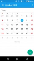 Sony Xperia Z5 Premium review: Calendar app
