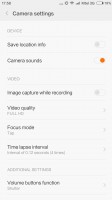 Camcorder UI - Xiaomi Redmi Note 3 review