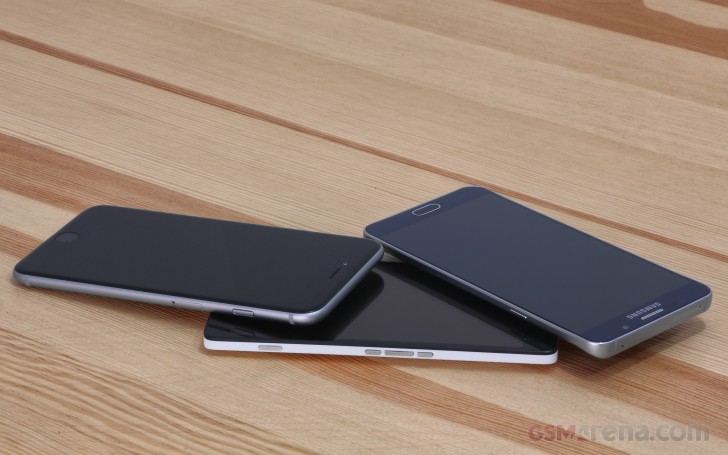 iPhone 6s Plus vs. Lumia 950 XL vs. Galaxy Note5