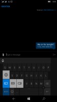 Keyboard has plenty of features, no number row - Acer Liquid Jade Primo review