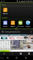 Multi-window works nice and simple - Acer Liquid X2 review