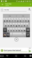 Swype keyboard - Acer Liquid X2 review