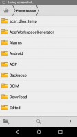 File manager - Acer Liquid X2 review