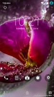 Lockscreen with Func shortcuts - Alcatel Idol 4s preview