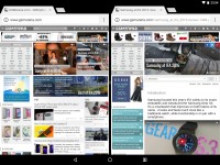 Split-screen functionality makes much more sense on tablets - Android 70 Nougat review