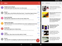Split-screen functionality makes much more sense on tablets - Android 70 Nougat review