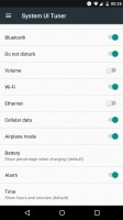 System UI Tuner: Status bar options - Android 70 Nougat review