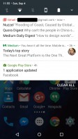 Bundled notifications - Android 70 Nougat review