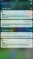 Notification Center - Apple iPhone 7 Plus review