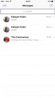 Messages app - Apple iPhone 7 Plus review