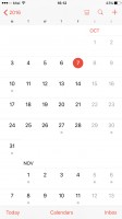 Calendar - Apple iPhone 7 Plus review