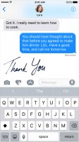 Handwriting - Apple iPhone 7 Plus review
