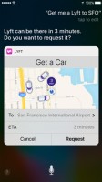 Lyft and Siri - Apple iPhone 7 Plus review