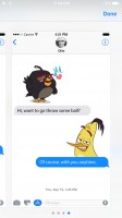 Angry Birds stickers - Apple iPhone 7 review