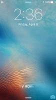 The lockscreen - Apple iPhone SE review