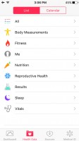 The Health app - Apple iPhone SE review