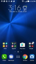 Homescreen - Asus Zenfone 3 ZE552KL review