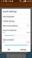 Voice input - Asus Zenfone 3 ZE552KL review