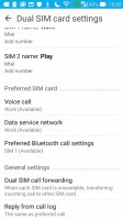 Dual SIM settings - Asus Zenfone Max ZC550KL review