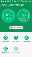 Asus Mobile Manager homescreen - Asus Zenfone Max ZC550KL review
