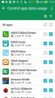 Data management options - Asus Zenfone Max ZC550KL review