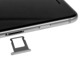 The Galaxy S7 has a place for a microSD card, the iPhone 6s does not - Galaxy S7 vs. iPhone 6s