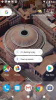 Launcher shortcuts are a way to interact with apps even when they are not open - Google Pixel XL review