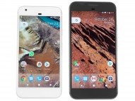 Google Pixel next to the Pixel XL - Google Pixel review