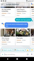 Asking the assistant: about nearby restaurants - Google Pixel review