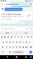 Asking the assistant: about the weather - Google Pixel review