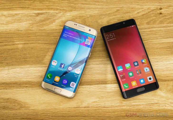 Xiaomi Mi Note 2 vs. Samsung Galaxy S7 edge