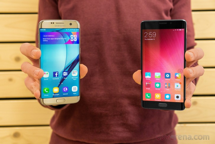Xiaomi Mi Note 2 vs. Samsung Galaxy S7 edge