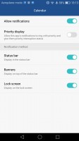 Notification permissions - Honor 8 review