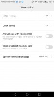 Voice control - Honor 8 review