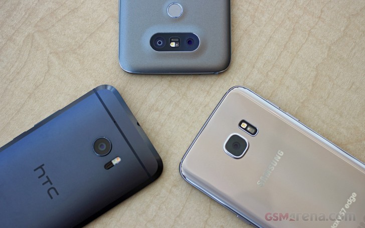HTC 10 vs. LG G5 vs. Samsung Galaxy S7 Edge