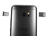 microSD and nanoSIM trays are opposite each other - HTC 10 Review review