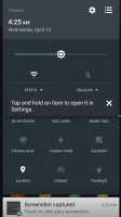 Notification shade, Quick settings toggles, and Settings app are all minimally skinned on Sense 8.0 - HTC 10 Review review