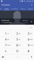 Dialer screen allows for alpha-numeric typing for contacts - HTC 10 Review review