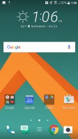 Main home screen icons - HTC 10 Review review